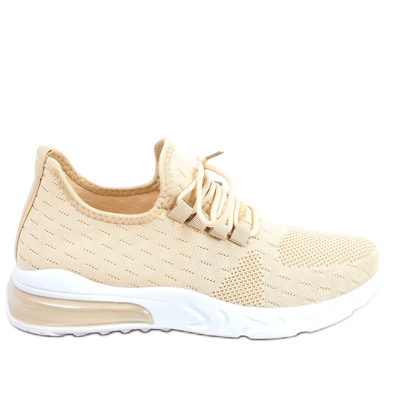 Pantofi sport cu șosetă Kessi Beige bej Pantofi sport cu șosetă Kessi Beige bej