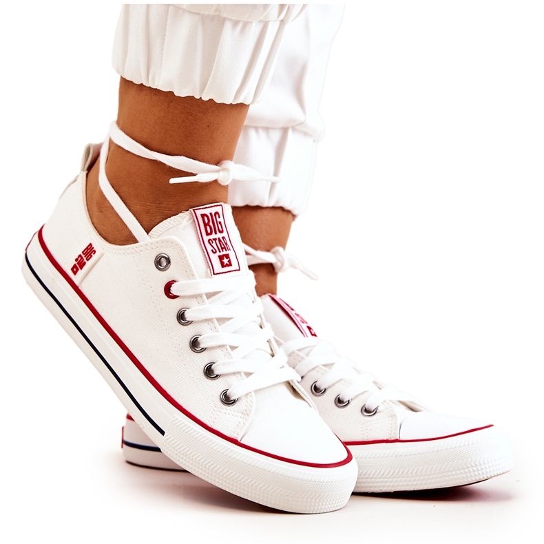 Pantofi de damă Big Star JJ274123 Alb