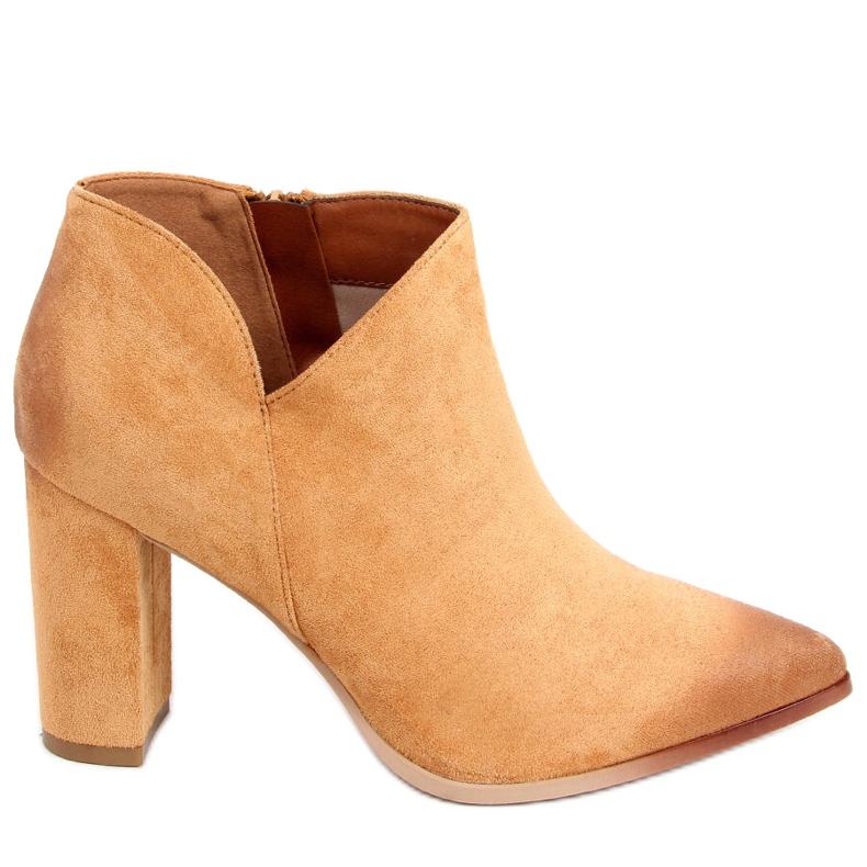 Botine Ankara Camel maro