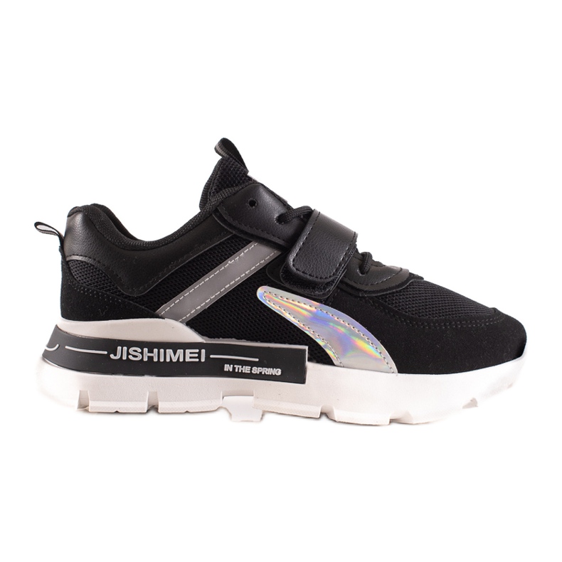 TRENDI Pantofi Sport Cu Velcro negru TRENDI Pantofi Sport Cu Velcro negru