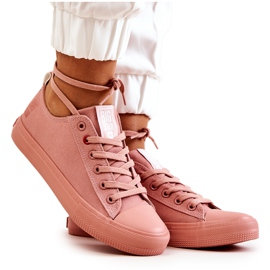 Tenisi Low Big Star JJ274005 Roz închis Tenisi Low Big Star JJ274005 Roz închis