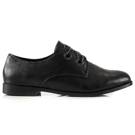 La.Fi Pantofi eleganti cu siret negru