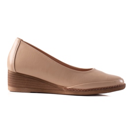 Pompe casual Vinceza bej