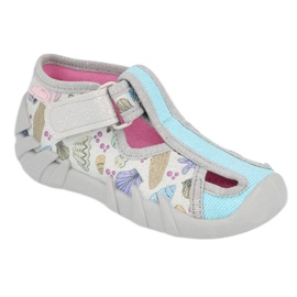 Încălțăminte pentru copii Befado 190P098 albastru gri multicolor