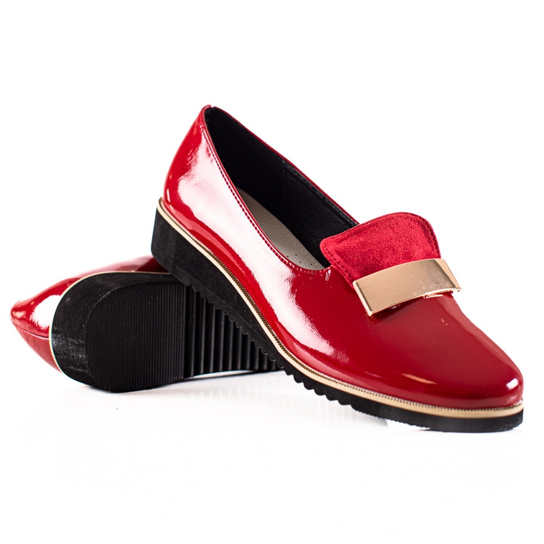 Goodin Încălțăminte ușoară cu ornament roșu Goodin Încălțăminte ușoară cu ornament roșu