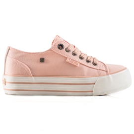 Pantofi de damă Big Star HH274058 roz Pantofi de damă Big Star HH274058 roz