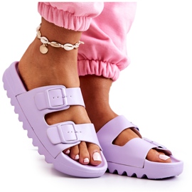 PS1 Papuci de cauciuc pe platforma Purple Westie violet PS1 Papuci de cauciuc pe platforma Purple Westie violet