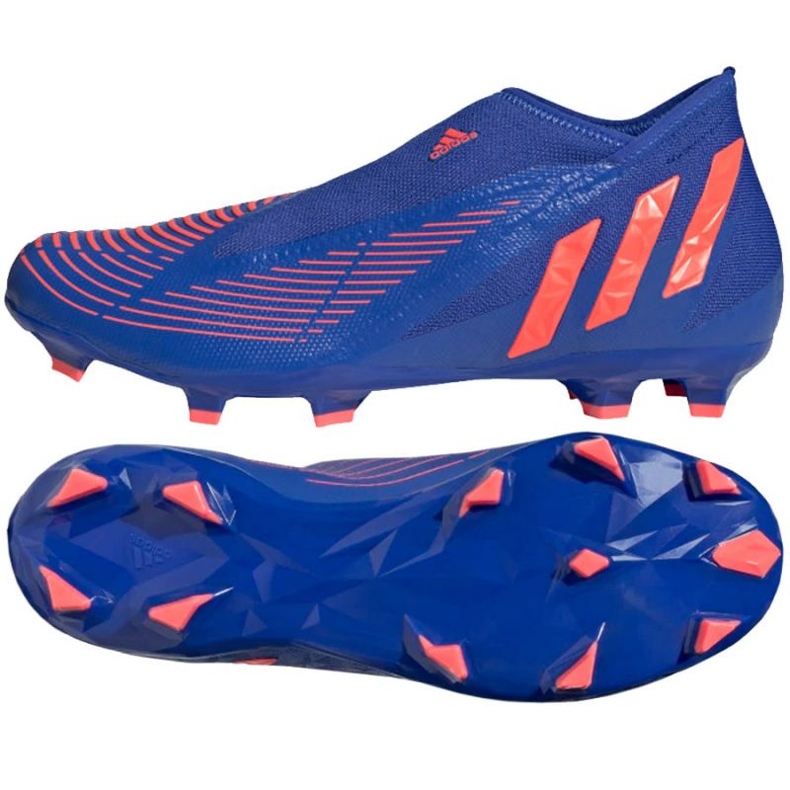Ghete de fotbal Adidas Predator Edge.3 Ll Fg M GW2278 albastru albastru