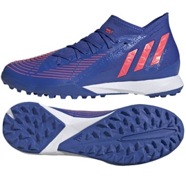 Ghete de fotbal Adidas Predator Edge.3 Tf M GW9999 albastru albastru
