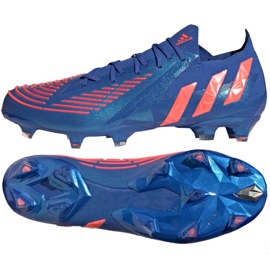Ghete de fotbal Adidas Predator Edge.1 L Fg M H02954 albastru albastru Ghete de fotbal Adidas Predator Edge.1 L Fg M H02954 albastru albastru