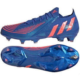 Ghete de fotbal Adidas Predator Edge.1 L Fg M H02954 albastru albastru