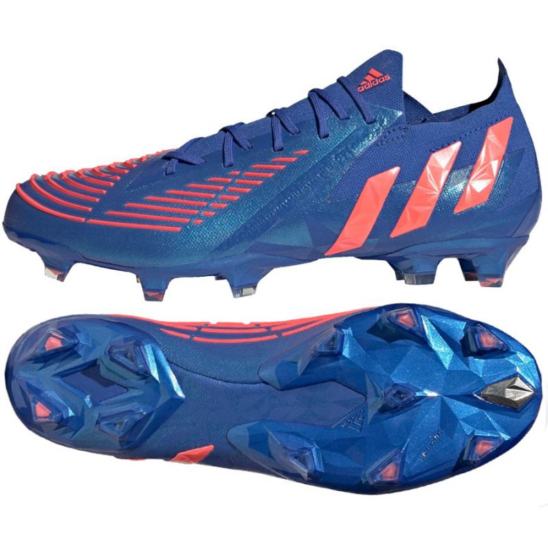 Ghete de fotbal Adidas Predator Edge.1 L Fg M H02954 albastru albastru