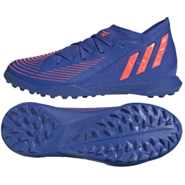 Ghete de fotbal Adidas Predator Edge.3 Tf Jr GX2640 albastru albastru