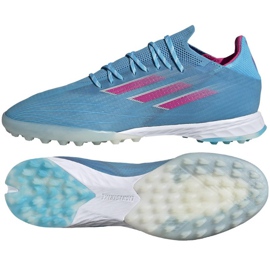 Ghete de fotbal Adidas X Speedflow.1 Tf M GW7472 albastru albastru