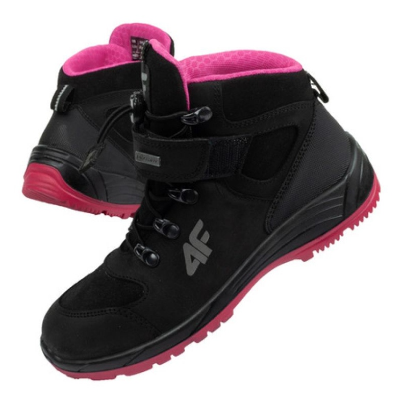 Pantofi de trekking 4F HJZ21-JOBMW251 21S negru