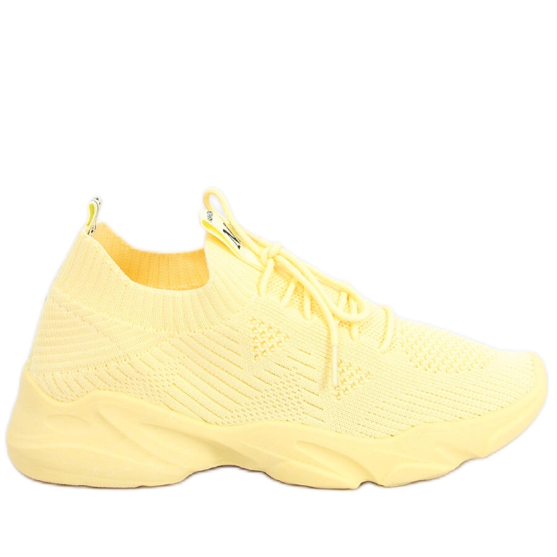 Fresto Yellow sosete pantofi sport galben