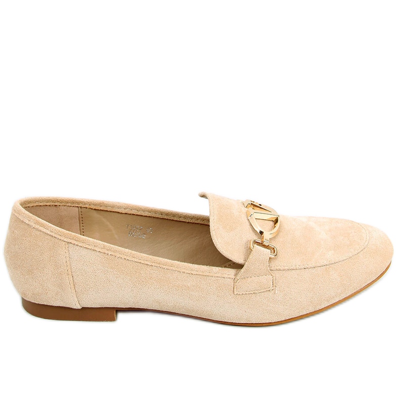Mocasini de dama Freda Beige bej