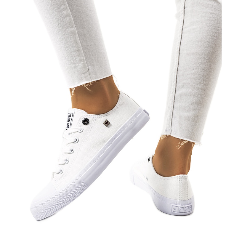 Tenisi albi dama Big Star AA274010