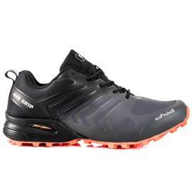 Pantofi de trekking DK negru gri