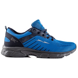 Pantofi de trekking DK Blue negru albastru Pantofi de trekking DK Blue negru albastru