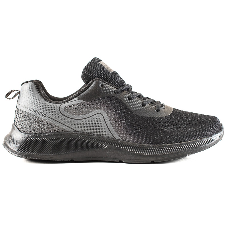 TRENDI Pantofi sport ușori negru gri