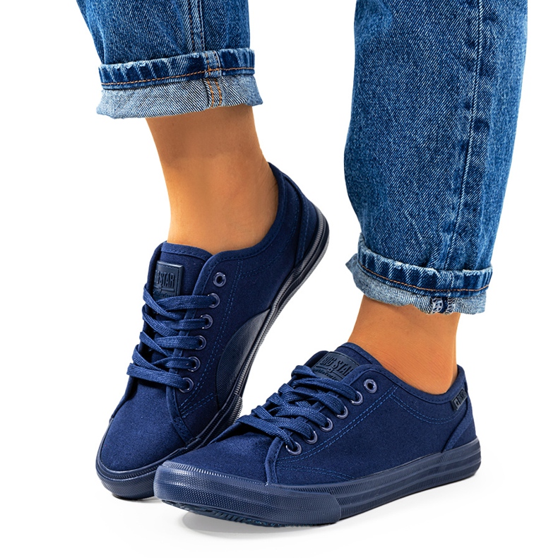 Tenisi dama Big Star bleumarin JJ274067 albastru