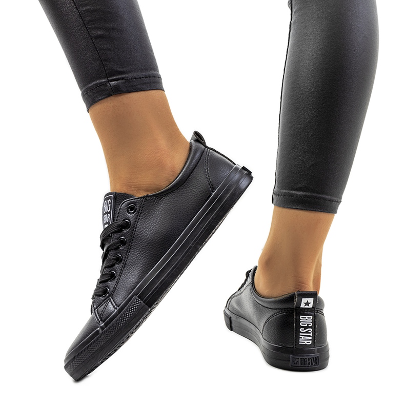 Adidasi negri dama Big Star JJ274312 negru