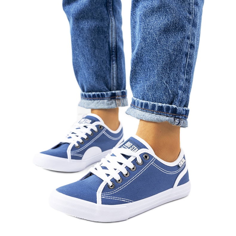 Adidasi de damă Big Star bleumarin 274834 albastru