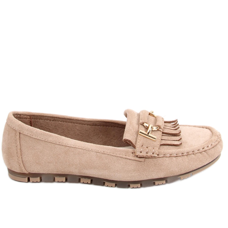 Mocasini de dama Leif Khaki bej Mocasini de dama Leif Khaki bej