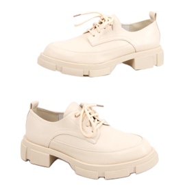 Pantofi cu talpă înaltă Unna Beige bej