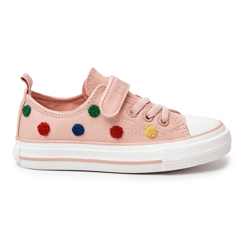 Pantofi Copii Cu Velcro Big Star JJ374054 Roz