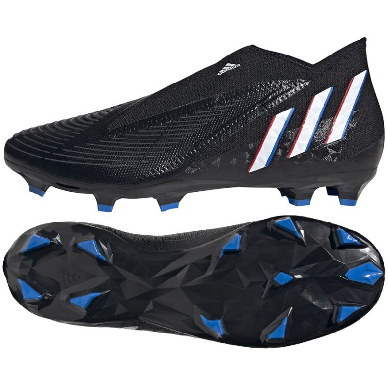 Ghete de fotbal Adidas Predator Edge.3 Ll M GV9859 negru negru Ghete de fotbal Adidas Predator Edge.3 Ll M GV9859 negru negru