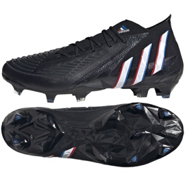 Ghete de fotbal Adidas Predator Edge.1 Fg M H02935 multicolor negru