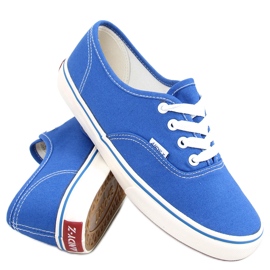 Tenisi de damă Aura Blue albastru Tenisi de damă Aura Blue albastru