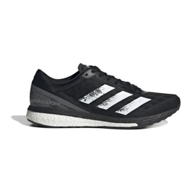 Pantofi de alergare Adidas Adizero Boston 9 M GY6547 alb negru Pantofi de alergare Adidas Adizero Boston 9 M GY6547 alb negru
