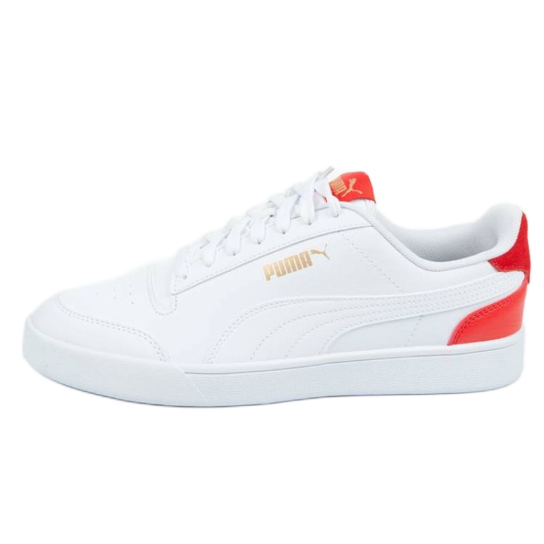 Puma Shuffle M 309668 06 alb roșu Puma Shuffle M 309668 06 alb roșu