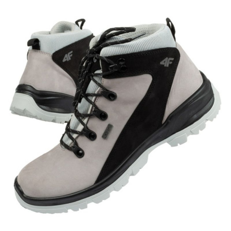 4F W OBDH254 26S pantofi de trekking negru gri 4F W OBDH254 26S pantofi de trekking negru gri