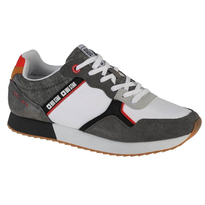 Pantofi Big Star M JJ174147 alb gri