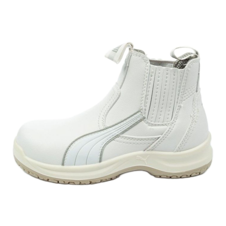 Pantofi de siguranță PUMA Clear Chelsea Mid S2 Src U 63.038.0 alb