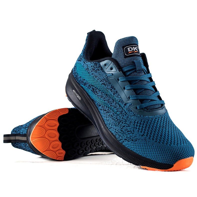 Pantofi sport ușoare DK albastru marin albastru verde