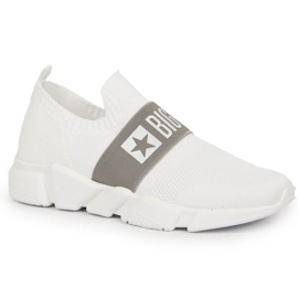 Pantofi sport slip on Big Star W JJ274297 alb