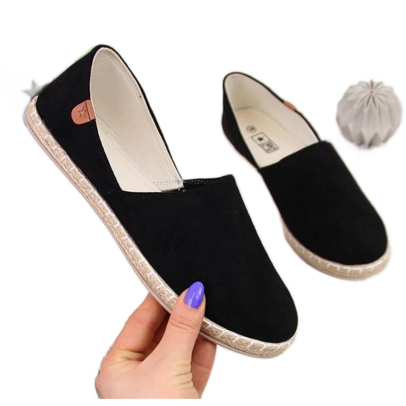 Espadrile cu decupaje News W EVE270A negru