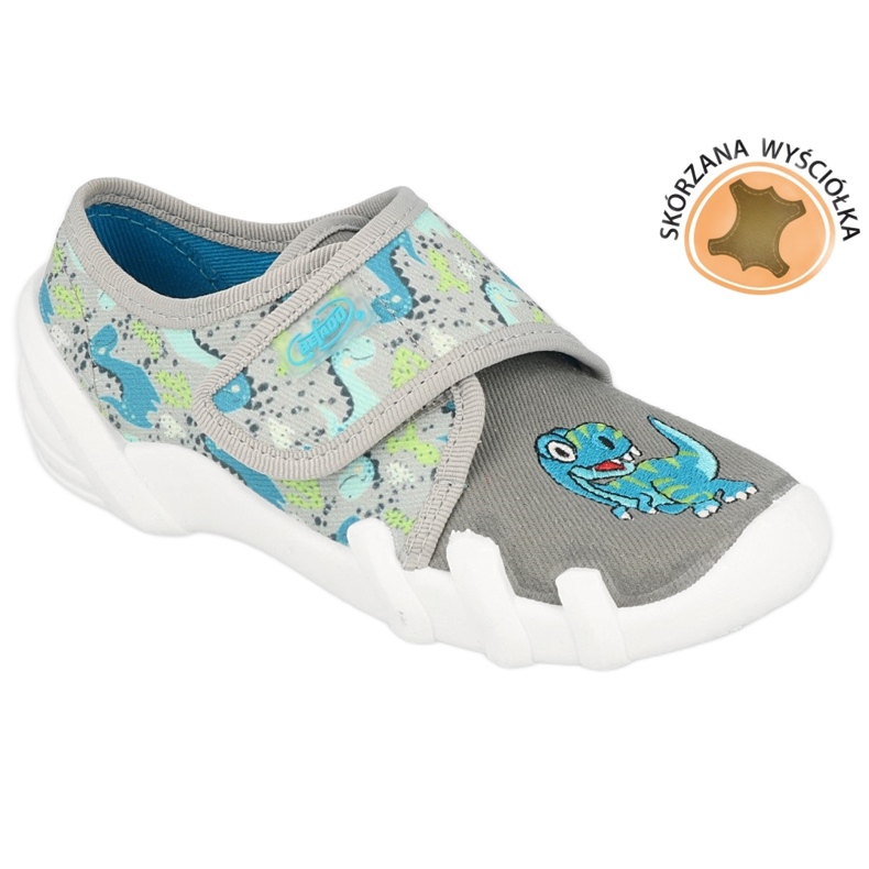 Papuci pentru copii Befado cu o cerere 273x342 albastru