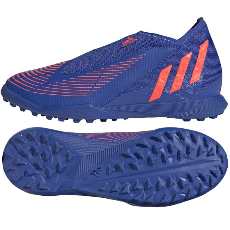 Pantofi Adidas Predator Edge.3 Ll Tf J Jr GX2636 violet albastru