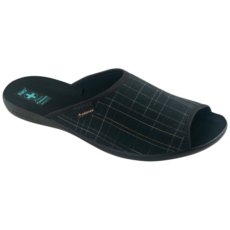 Papuci pentru bărbați Adanex Papuci 25954 Negru