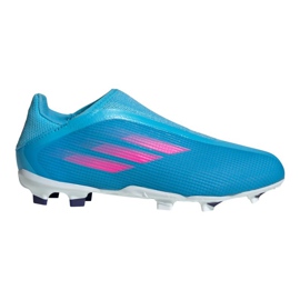 Ghete de fotbal Adidas X Speedflow.3 Ll Fg Jr GW7497 albastru albastru