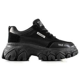 TRENDI Adidași True Love la modă negru TRENDI Adidași True Love la modă negru