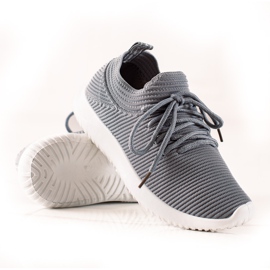 TRENDI Adidași sportivi ușori gri TRENDI Adidași sportivi ușori gri