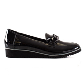 Goodin Brogues Negre Cu Lant negru Goodin Brogues Negre Cu Lant negru