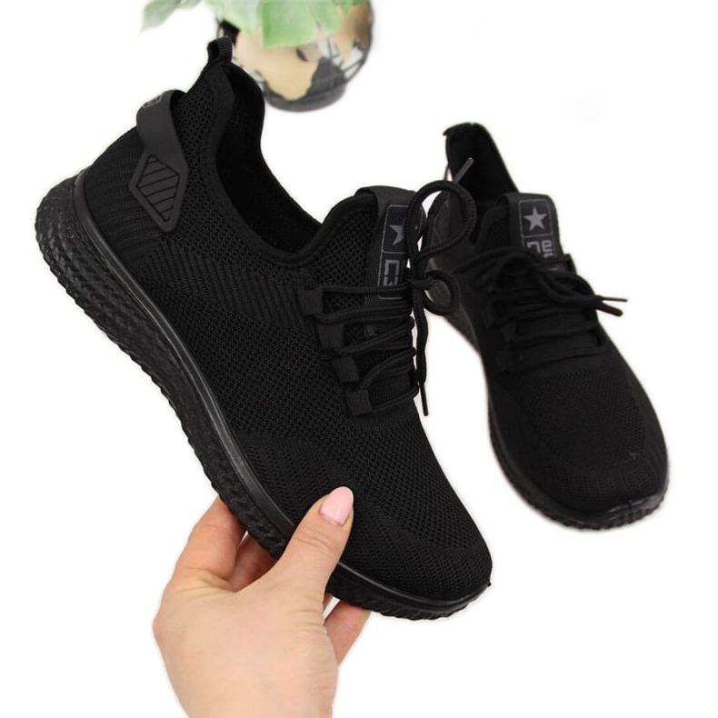 NEWS Noutăți W EVE268 pantofi sport negri negru